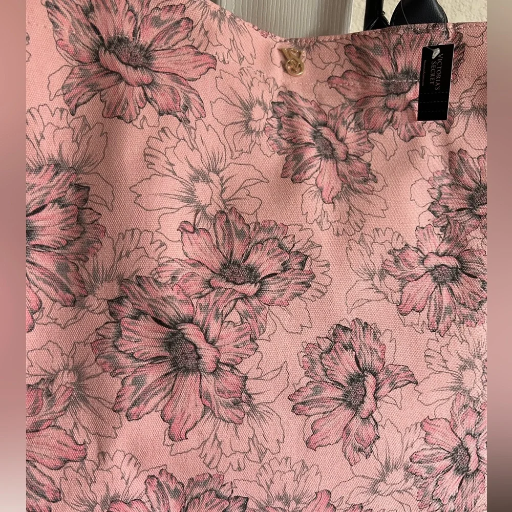 Victoria’s Secret Canvas Floral Tote